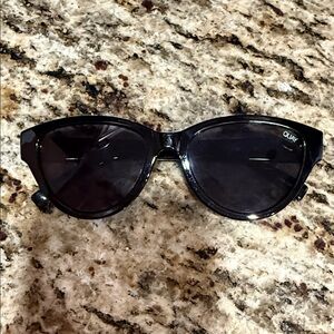 Quay Australia Glossy Black Sunglasses